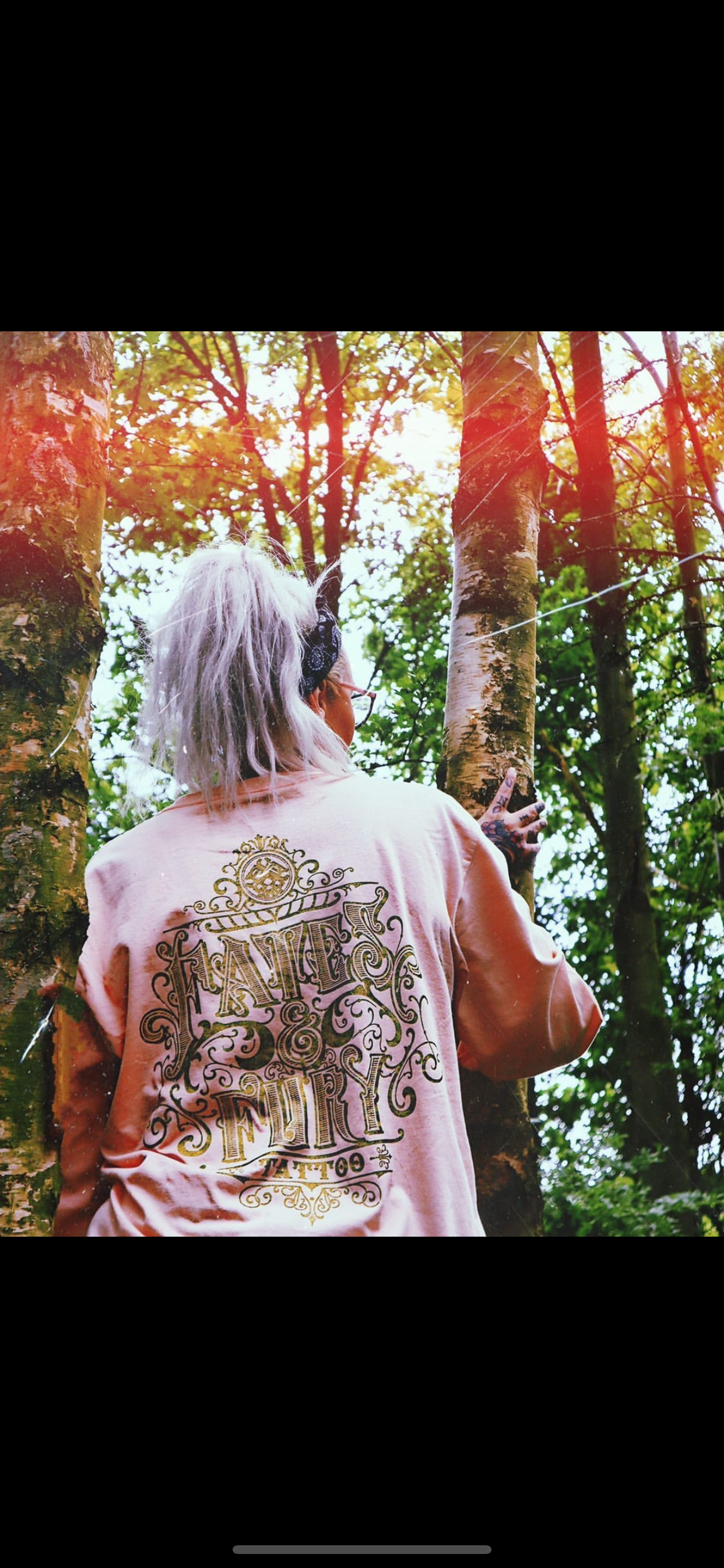 Floral Snake Tattoo Long Sleeve Top Tattoo Style Clothing