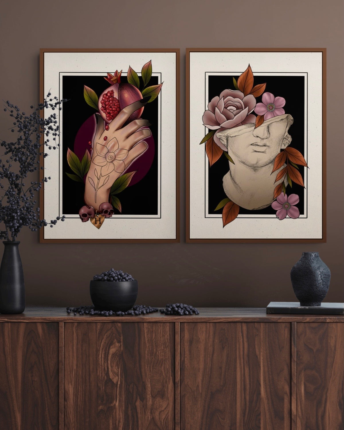 Greek Mythology Tattoo Illustration