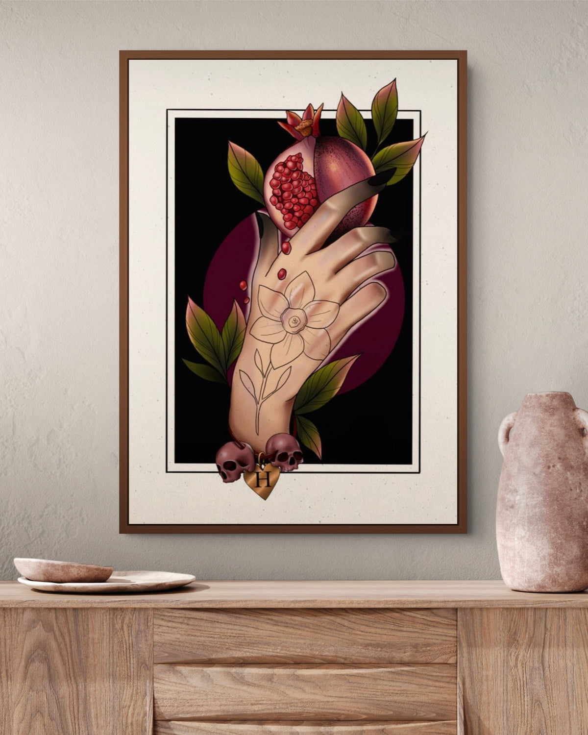 Greek Mythology Tattoo Illustration