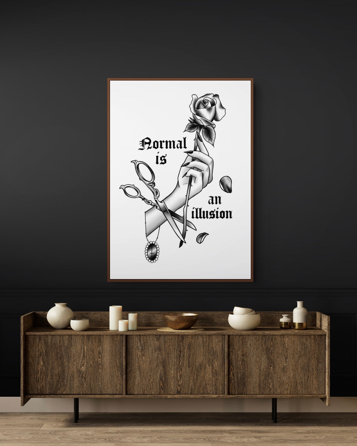 Adams Family Tattoo Style Prints 3 options!
